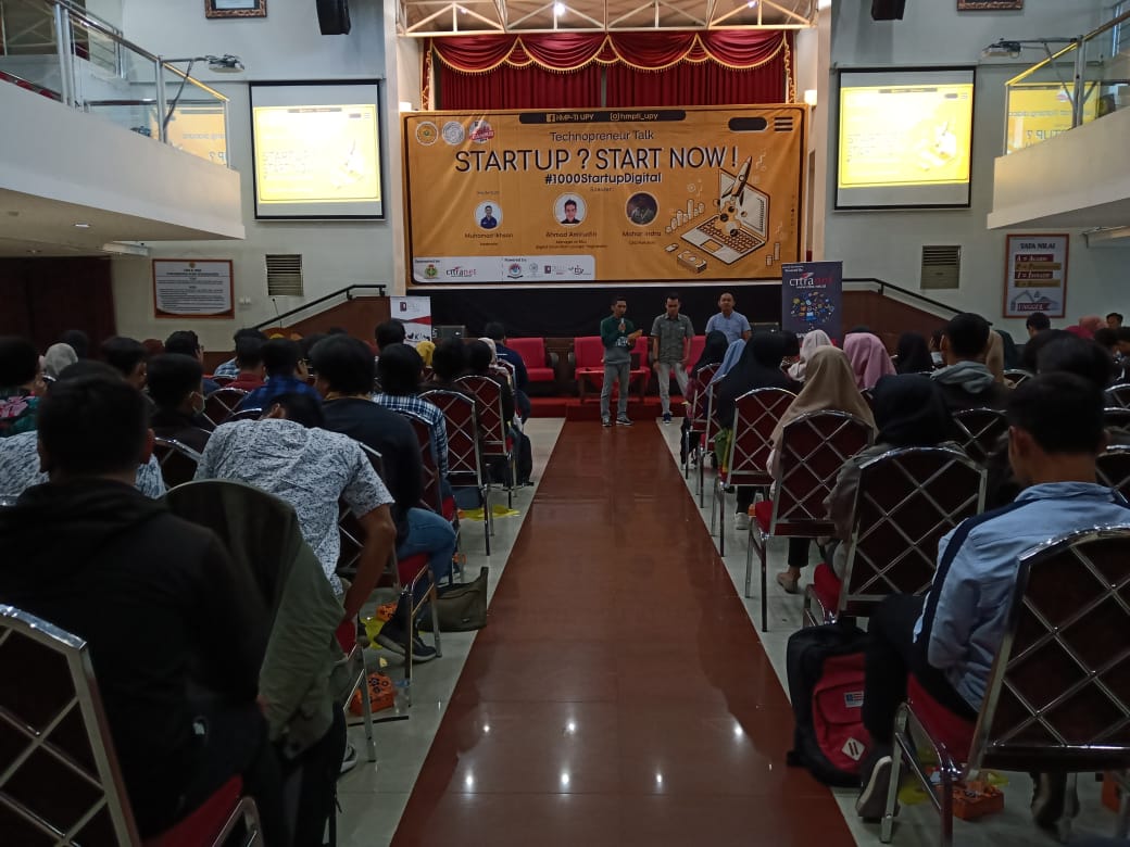 HMP TI Mengadakan Workshop Technoprenuer Dengan Tema 