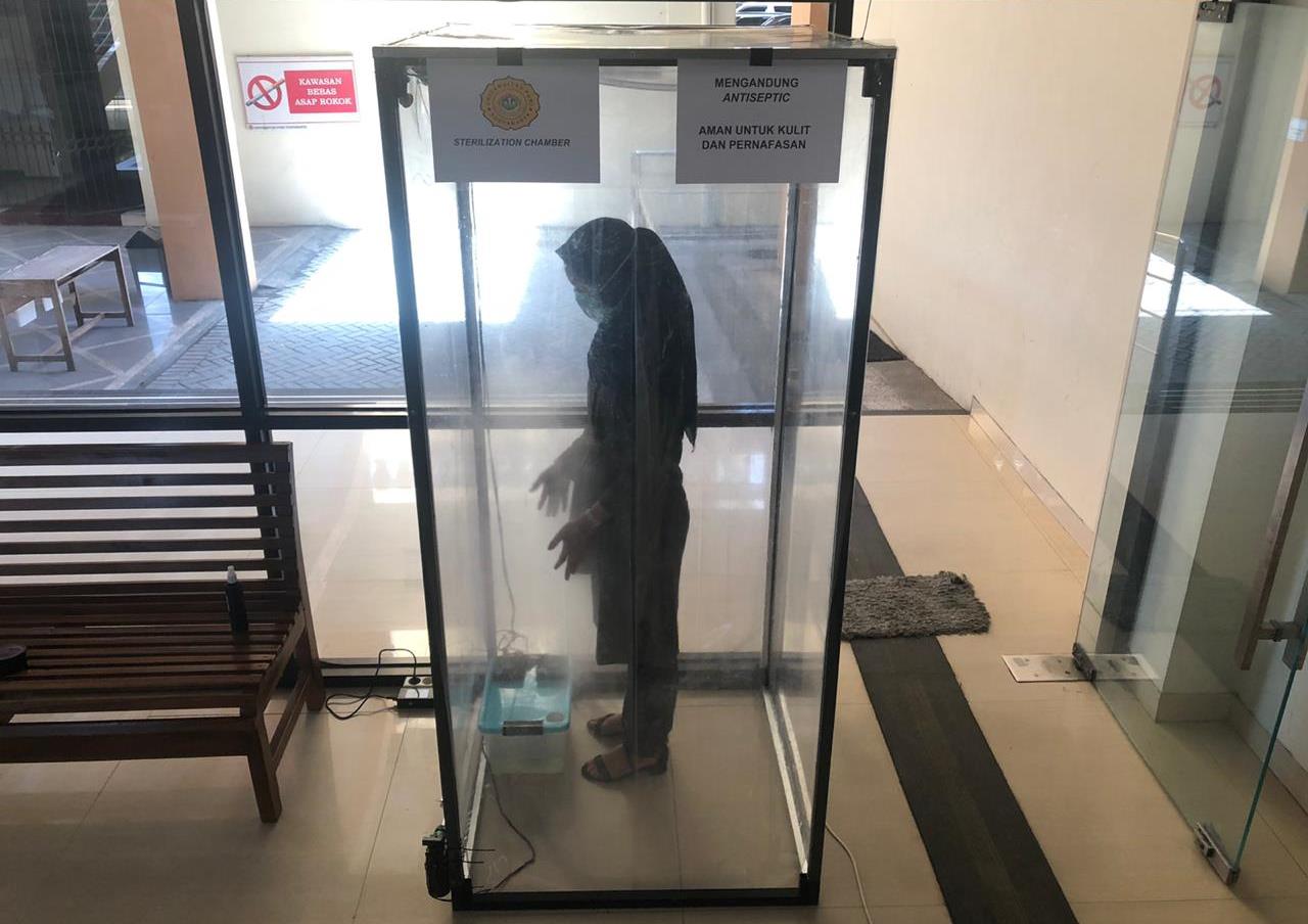 Putus Matarantai Penyebaran Covid-19, FKIP UPY Kembangkan Sterilization Chamber