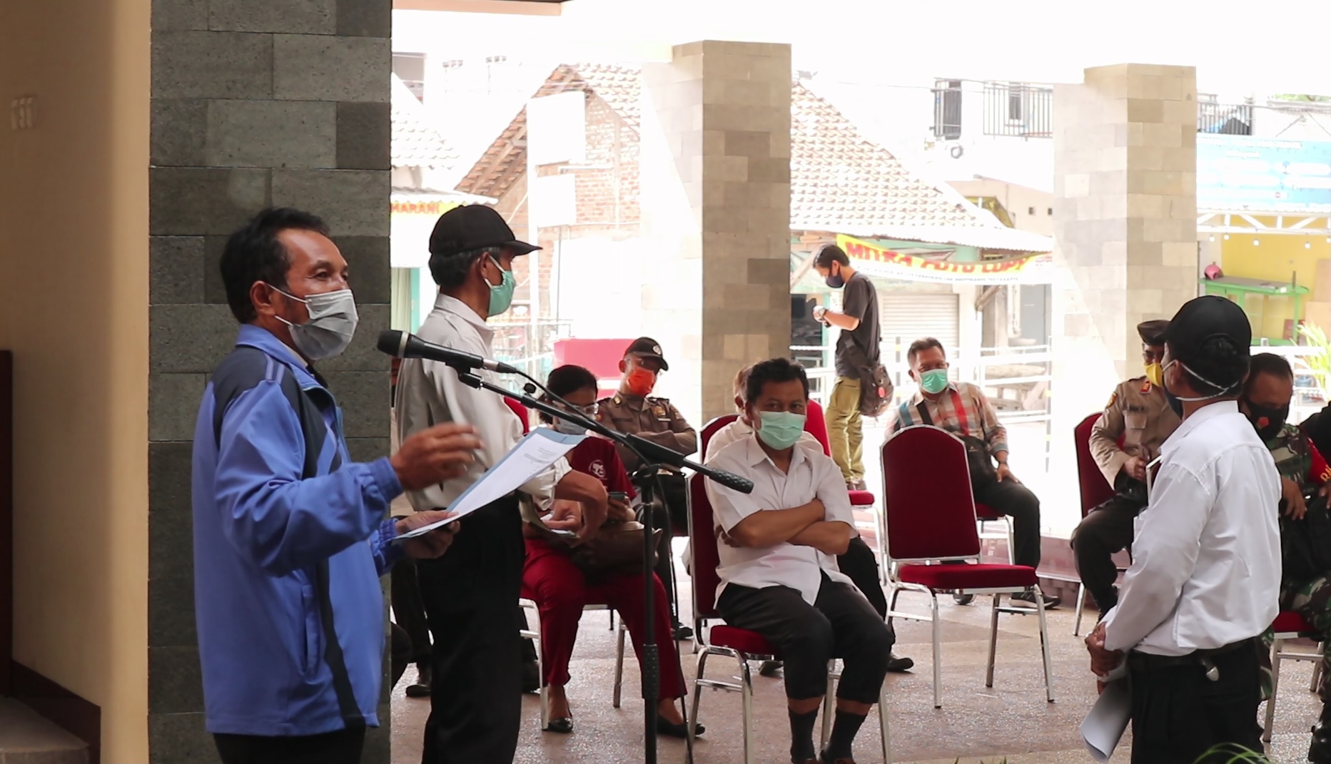 Putus Rantai Penyebaran Covid-19, Kecamatan Kasihan adakan Sosialisasi dan Operasi Di Sekitar UPY