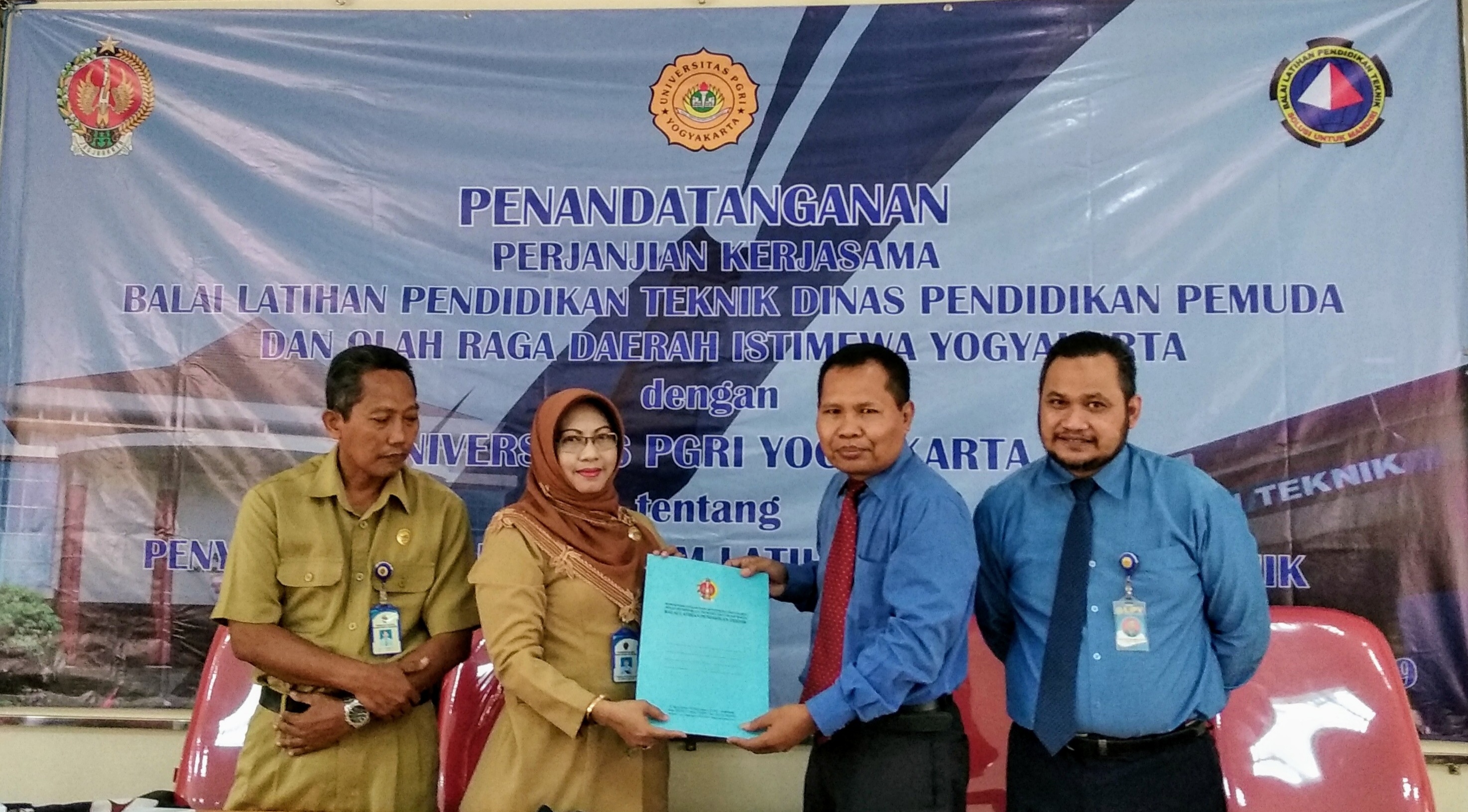 UPY Menjalin Kerjasama Dengan BLPT DIY